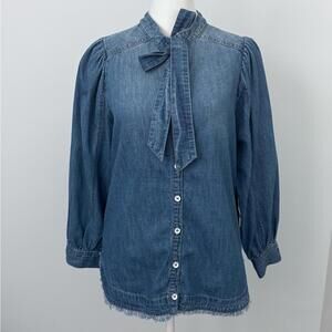Pilcro By Anthropologie Women's Denim Top NWT